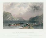 USA, PA, View on the Susquehannah at Liverpool, 1840
