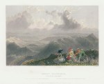 USA, NH, Mount Jefferson from Mount Washington, 1840