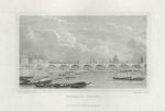 London, Waterloo Bridge, 1825
