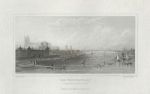London, The Penitentiary & Westminster Bridge, 1825