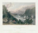 USA, Hudson Highlands, view near Anthony's Nose, 1840