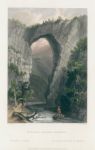 USA, VA, the Natural Bridge, 1840