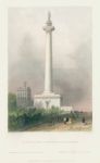 USA, Baltimore, Washington's Monument, 1840