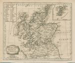 Scotland map, 1806
