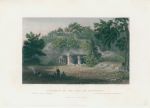India, Entrance to the Cave of Elephanta, 1835