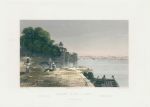 India, Agra, from the Jahara Baug, 1835