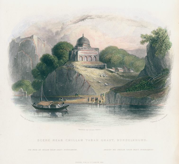 India, near Chillah Tarah Ghaut, Bundelkhund, 1835