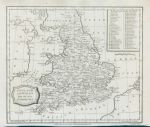 England and Wales map, 1807