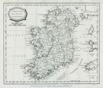 Ireland map, 1807