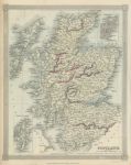 Scotland map, 1843