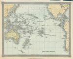 Pacific Ocean map, 1843