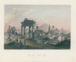 Greece, Athens, the Agora, 1845