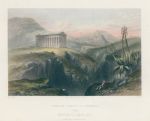 Italy, Grecian Temple at Segesta, Sicily, 1845
