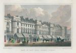 London, Regent Street, part of East side, 1831