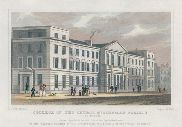 London, College of the Church Missionary Society, Islington, 1831