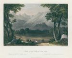 Italy, Castle of Nuss in Valley of Aosta, 1845