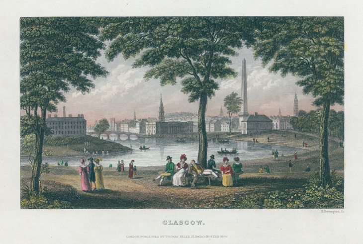 Glasgow view, 1843