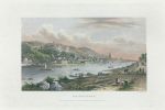 Germany, Heidelberg view, 1843