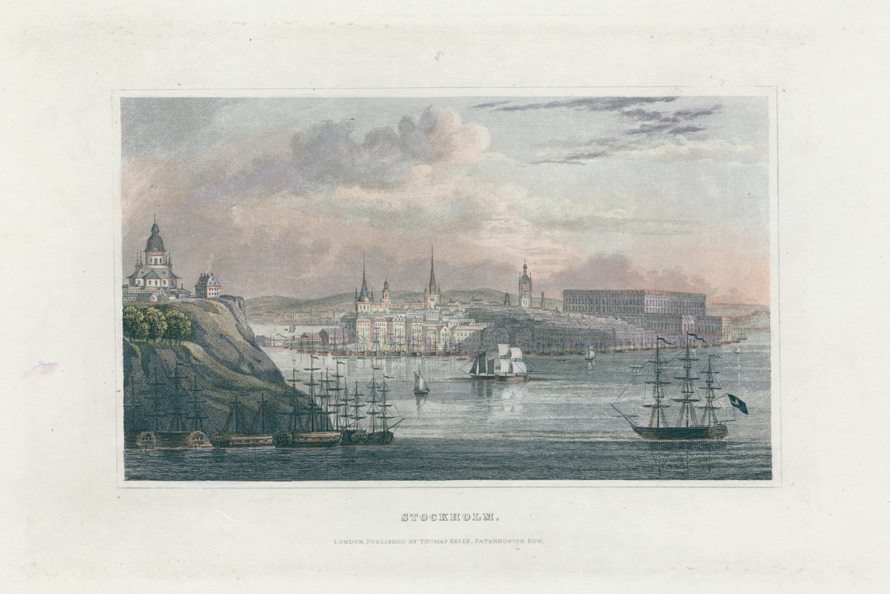 Stockholm view, 1843