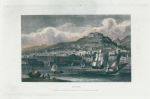 Italy, Naples view, 1843