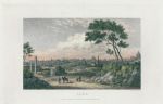 Italy, Rome view, 1843
