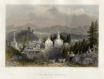 USA, NY, Catskill Village, 1839