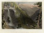USA, NY, the Catterskill Falls, 1839
