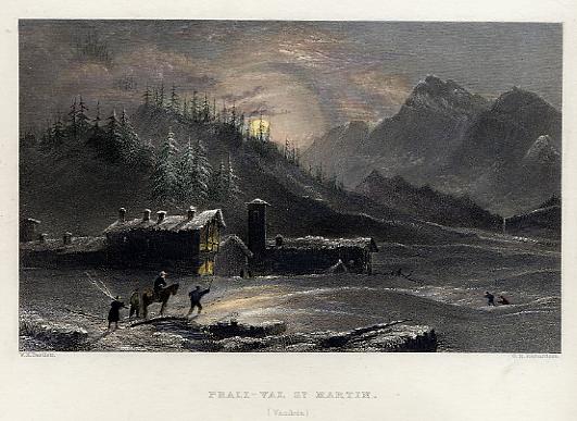 Italy, Prali, Val St. Martin, 1836