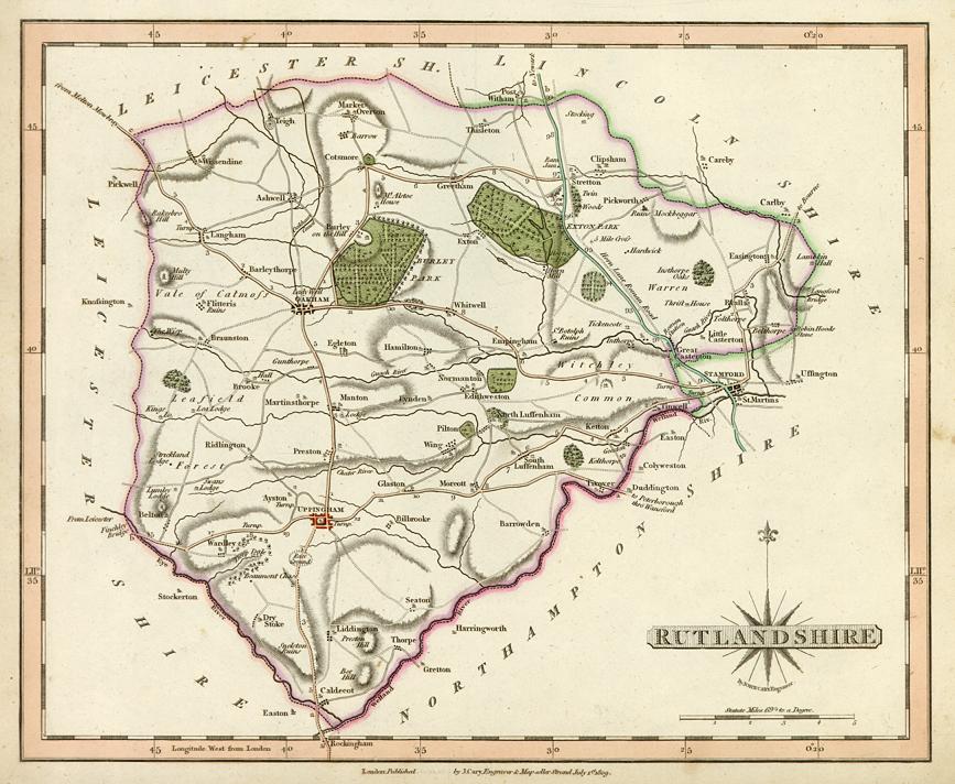 Rutland, Cary, 1809