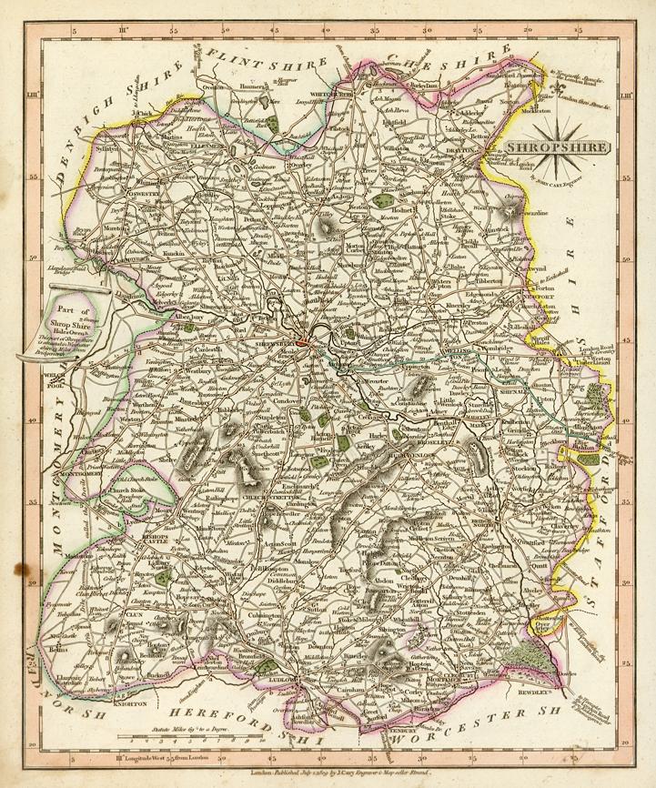 Shropshire, Cary, 1809