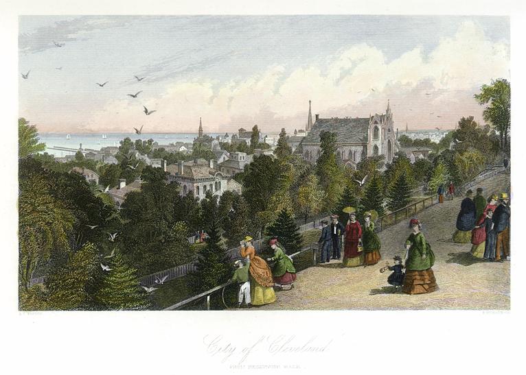 USA, Ohio, Cleveland, 1875