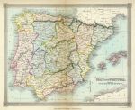 Spain & Portugal, 1834