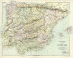 Spain & Portugal, 1870