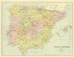 Spain & Portugal, 1870