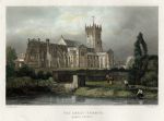 Hampshire, Christchurch, the Abbey Church, 1839