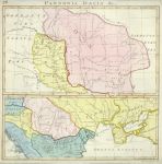 Balkans, Ancient Pannonia & Dacia, 1798