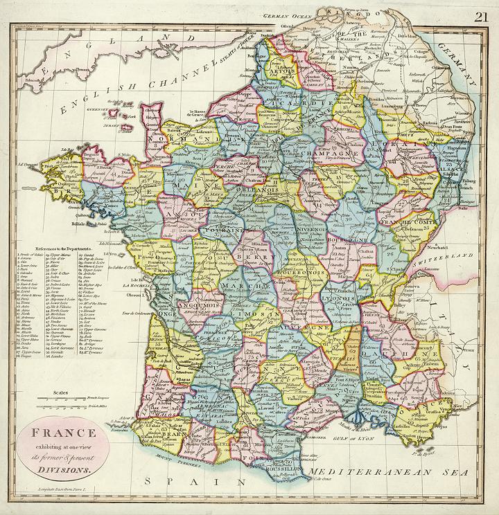 France in Divisions, 1798