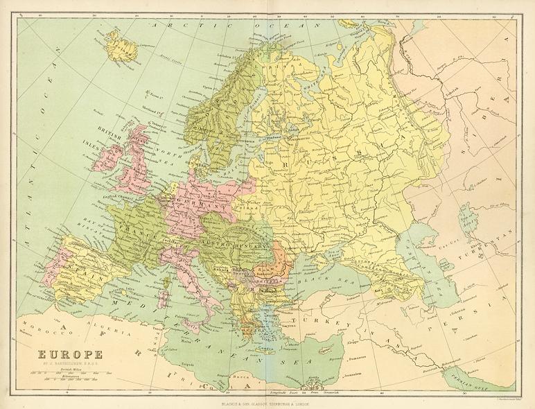 Europe, 1870