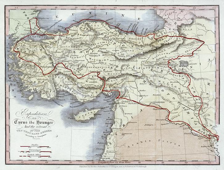 Expedition of Cyrus the Younger & Retreat of the 10,000 Greeks, 1831