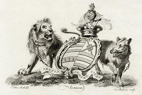 Heraldry, Vernon, 1790
