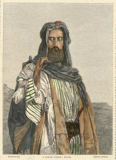 Syrian Sheik in Egypt, 1858