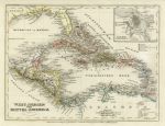 West Indies & Central America, 1850