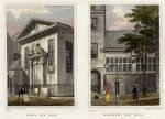 London, Lyons and Barnards Inn Halls, 1828