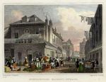 London, Hungerford Market, The Strand, 1828