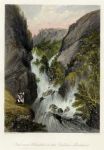 Bulgaria, Balkan Mountains Waterfall, 1840