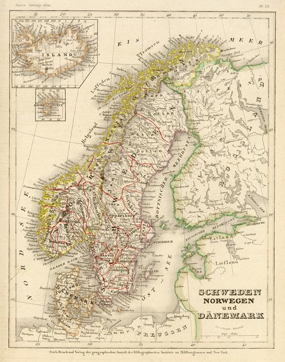 Scandinavia, 1852