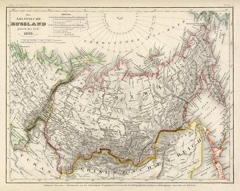 Russia in Asia, 1852