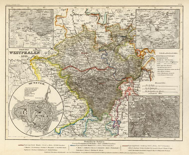 Germany, Westphalia, 1852