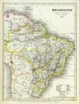 South America, Brazil, 1852