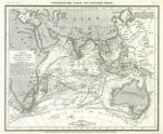 Indian Ocean chart, 1852